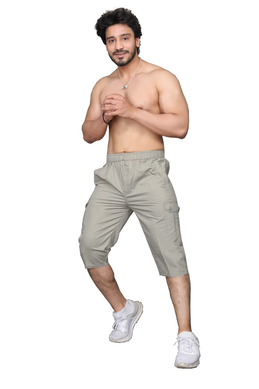 cotton printed capri