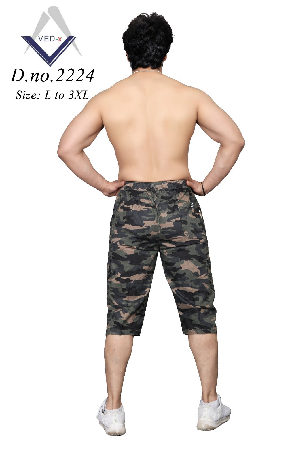 cotton printed capri