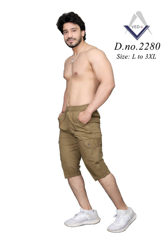 cotton twill capri