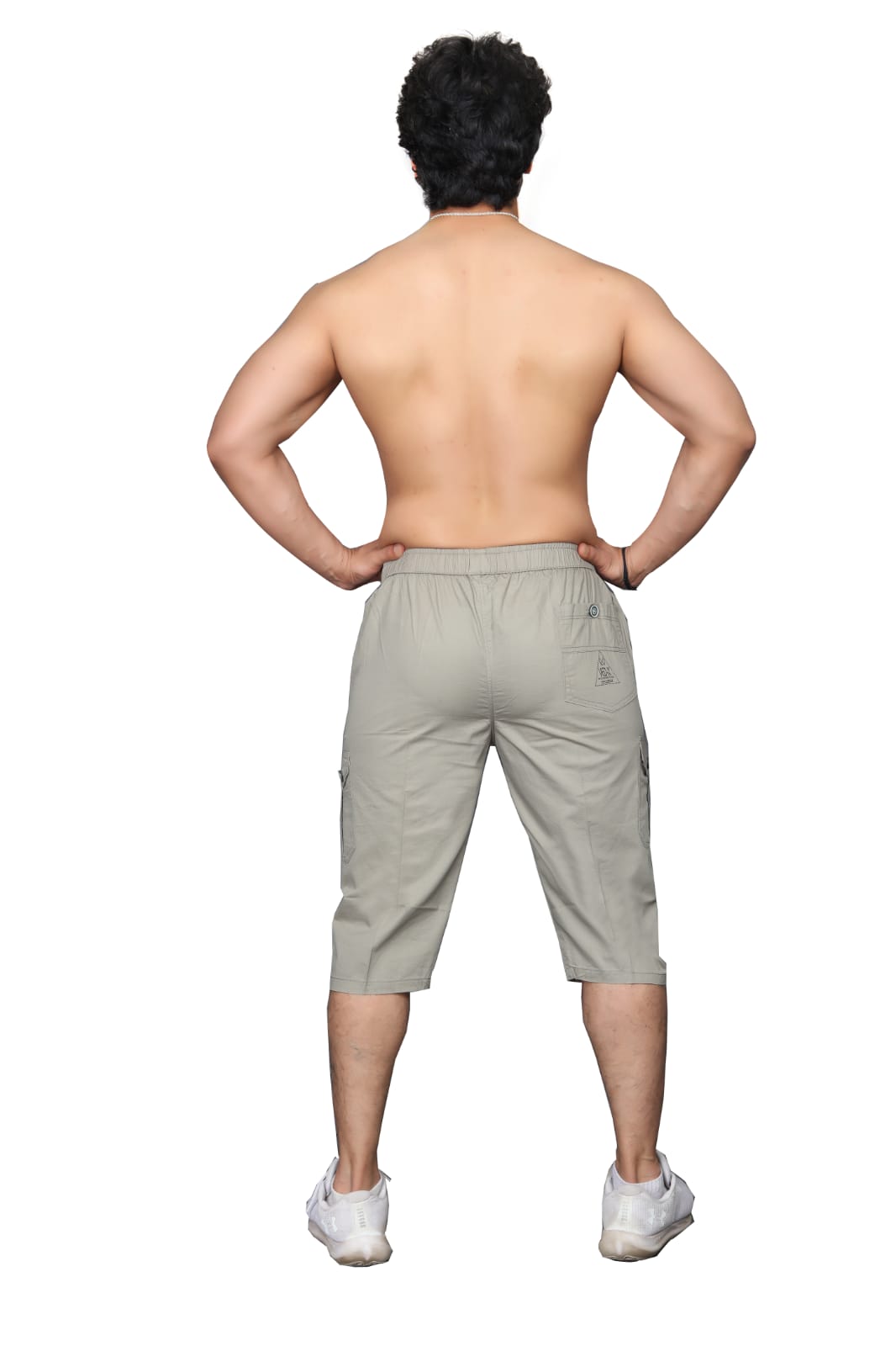 cotton printed capri