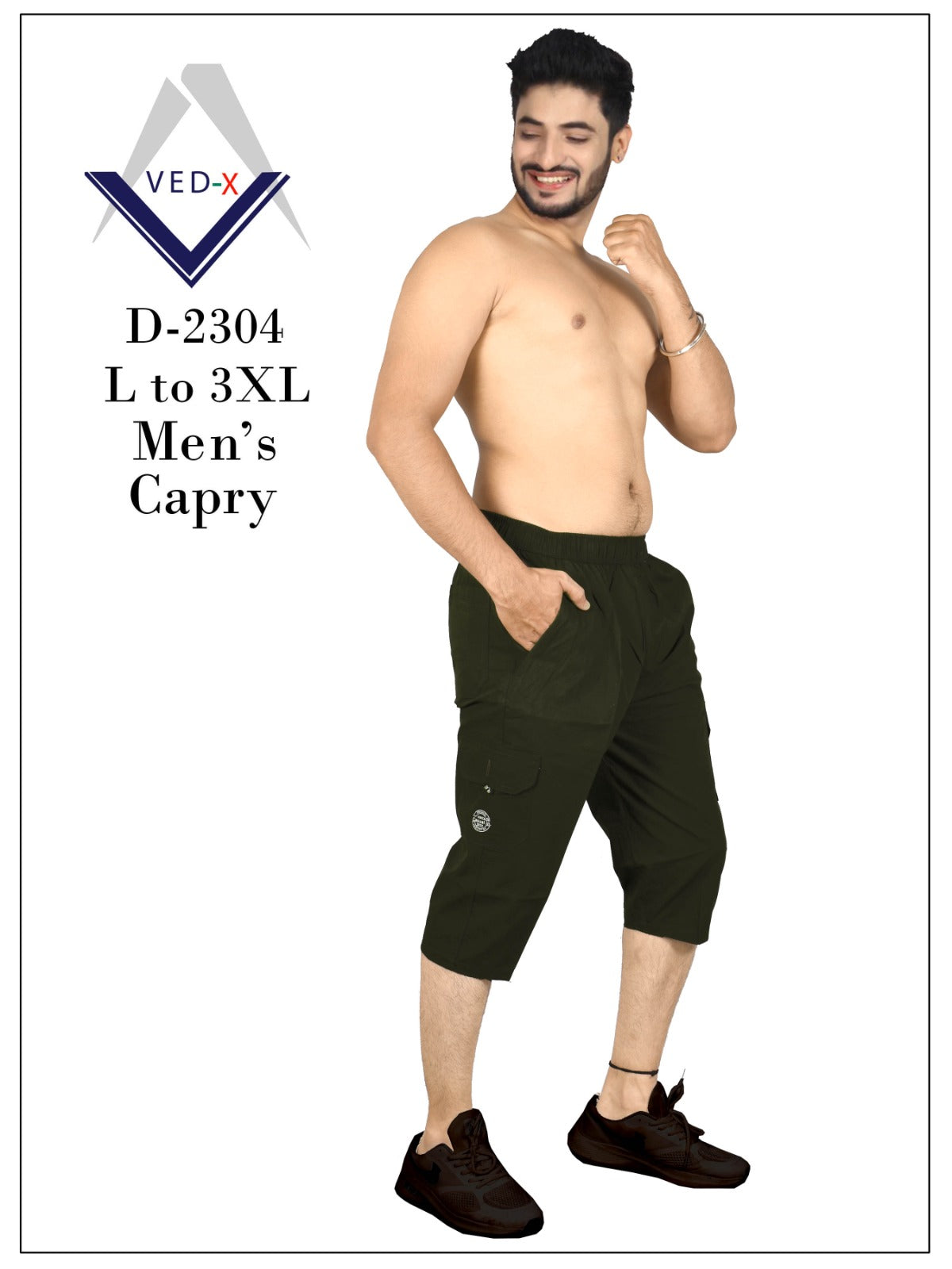 cotton satin capri