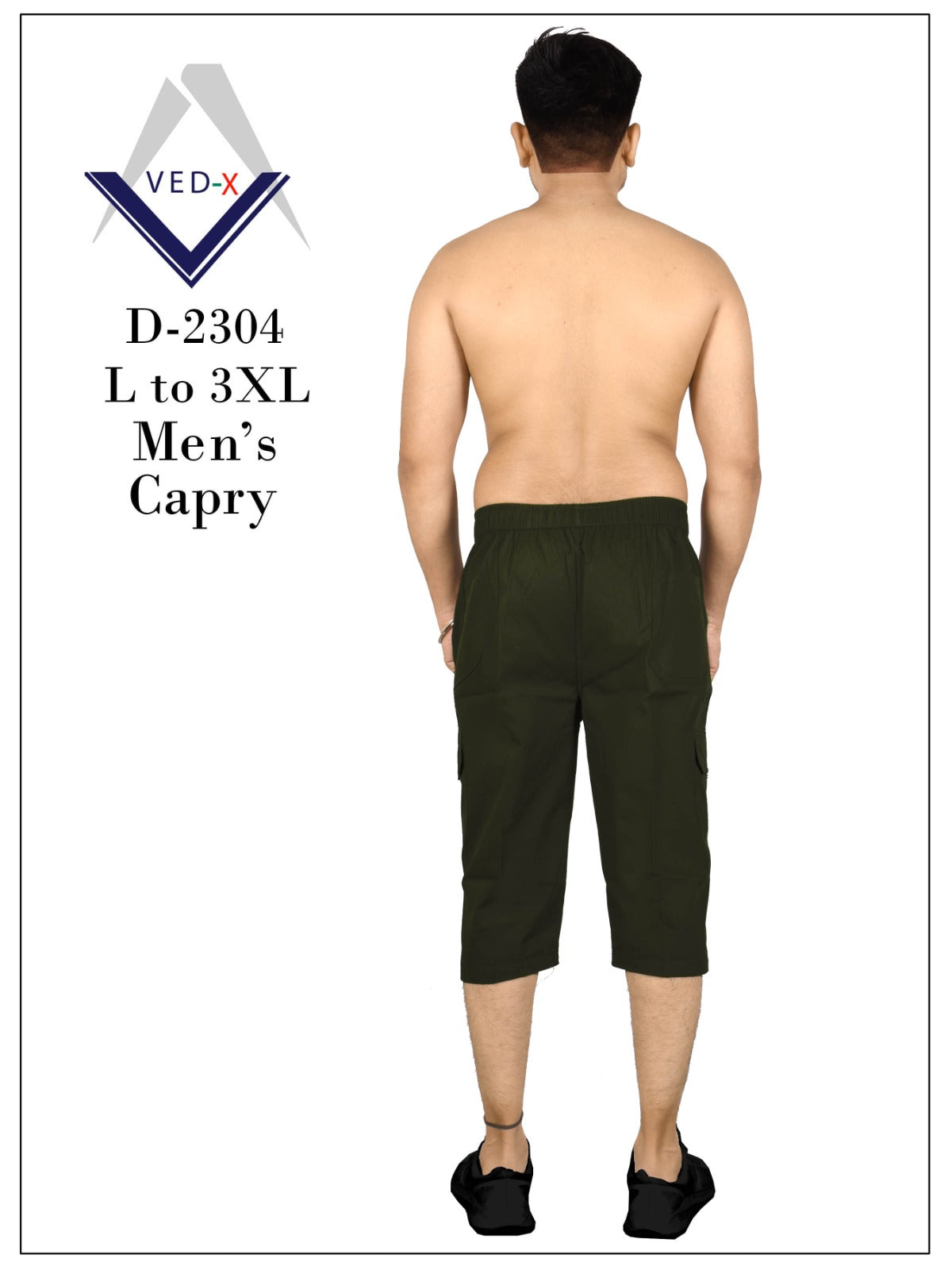 cotton satin capri