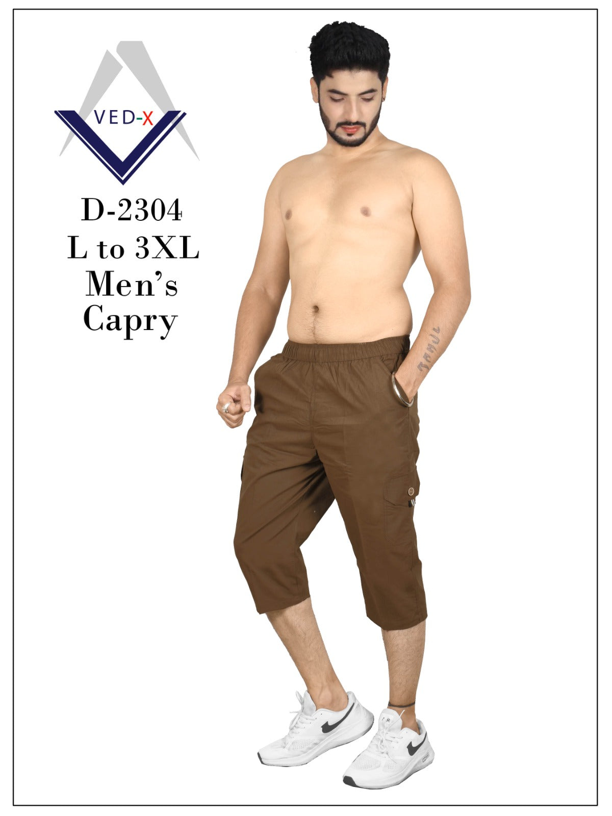 cotton satin capri